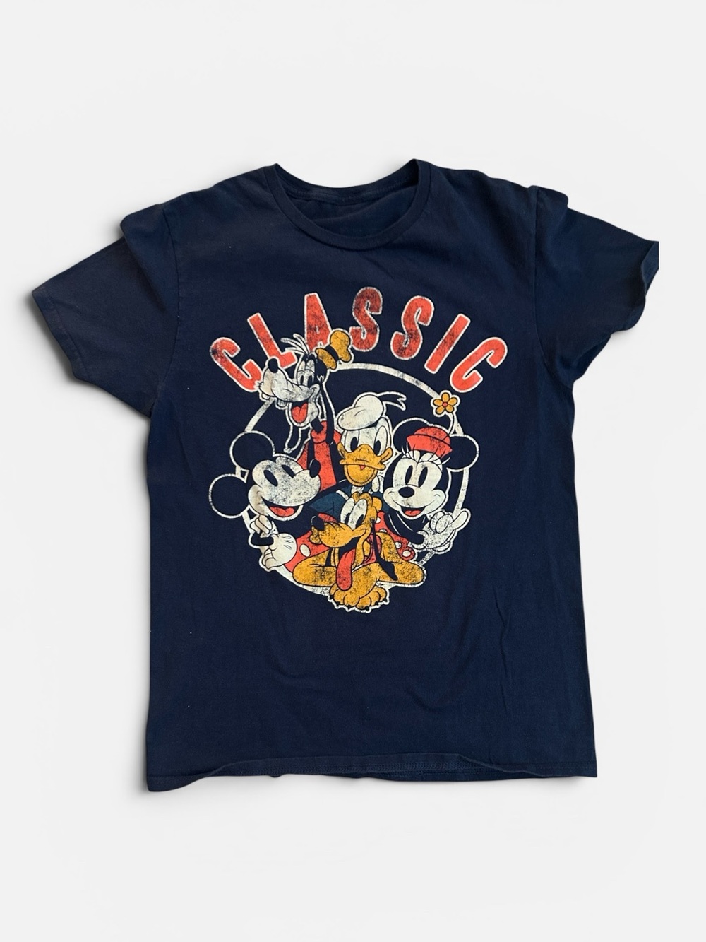 Kids Disney Navy Classic Characters Graphic Tee